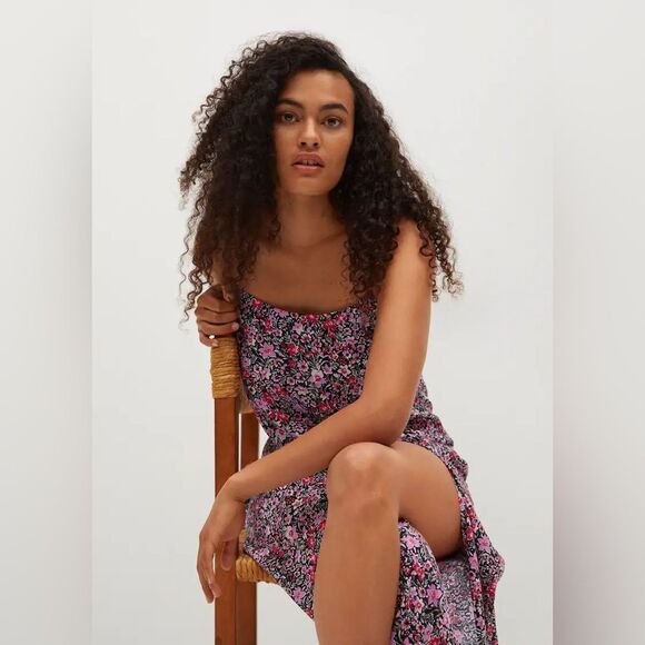 Mango Printed camisole dress - Picture 3 of 5